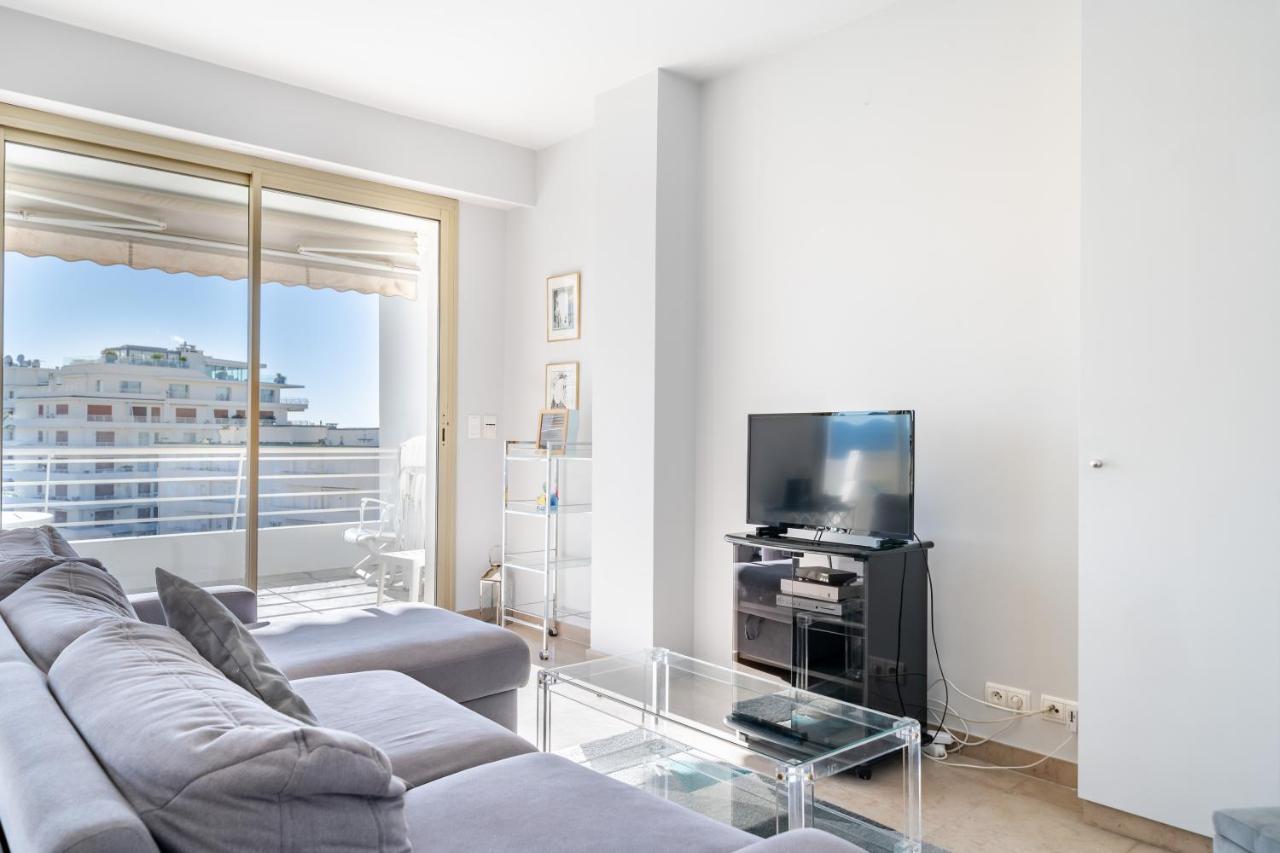 Palm Beach- Free Wifi- Parking- Sea View Κάννες Εξωτερικό φωτογραφία
