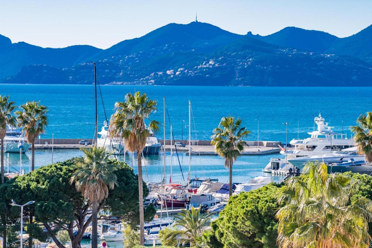 Palm Beach- Free Wifi- Parking- Sea View Κάννες Εξωτερικό φωτογραφία